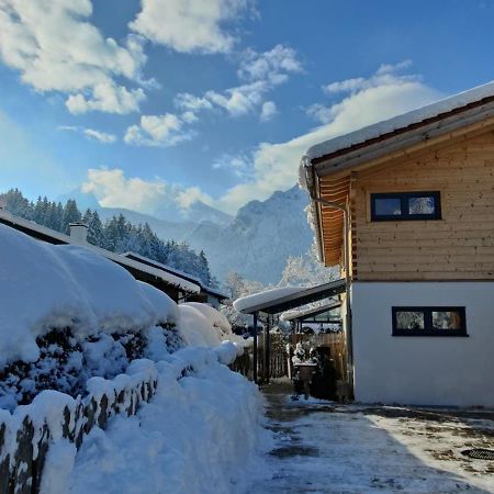 Apartmán Holznest - Dein Urlaub Im Gemuetlichen Holzhaus Schönau am Königssee Exteriér fotografie