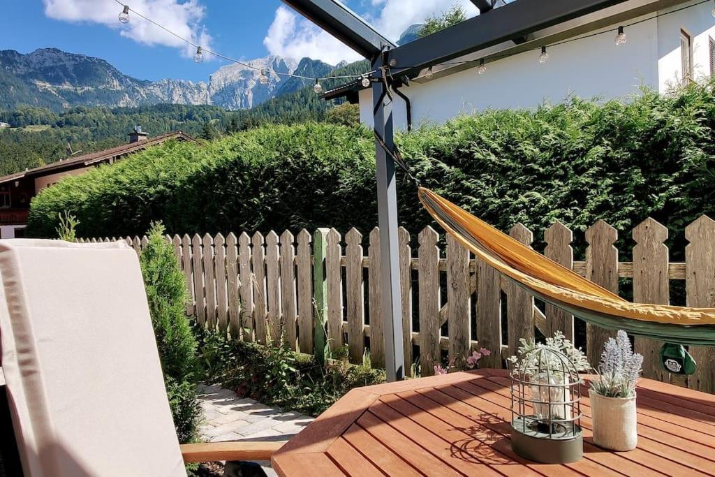 Apartmán Holznest - Dein Urlaub Im Gemuetlichen Holzhaus Schönau am Königssee Exteriér fotografie